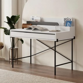 Szekreter típusú íróasztal 60x113 cm Lila – Marckeric