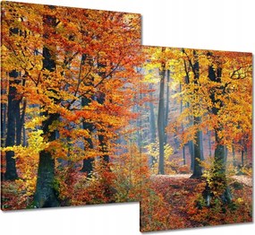 Vászonkép 80x70 Arany ősz