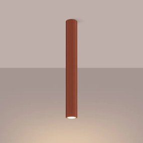 Sollux SL.1629 - Spotlámpa KARBON 1xGU10/10W/230V 60 cm piros