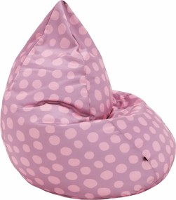 Babzsák, rózsaszín-lila/minta, TELDIN