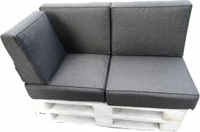 Párnák Egy Euro-raklapra kpl 5 db 80 X 60 Fekete