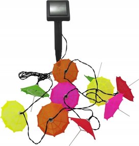 LED-es napelemes kerti girland napernyő Goldlux 311559