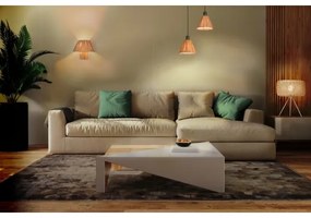 Ledvance - Csillár zsinóron DECOR RAFFIA 1xE27/15W/230V raffia háncs