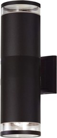 Kaja Wella kültéri fali lámpa 2x35 W fekete K-8015C