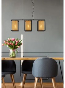 Lucide 21422/03/30 – LED Csillár zsinóron SANSA 3×E27/40W/230V