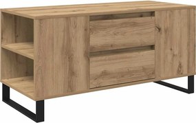vidaXL Dohányzóasztal Artisan tölgy 102 x 44,5 x 50 cm Faanyag