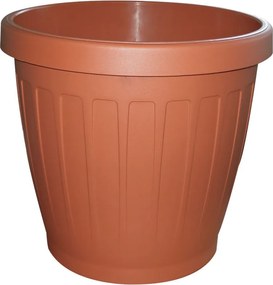 Virágtartó műanyag barna XL-Tools 27 cm x 27 x 24,5 cm