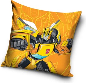 Transformers Bumblebee párnahuzat 40x40 cm Velúr