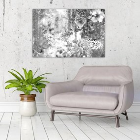 Kép - Romantikus kert (90x60 cm)