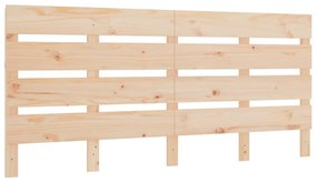 tömör fenyőfa fejtámla 135 x 3 x 80 cm