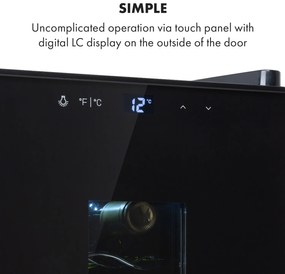 Klarstein Bellevin 8 Uno, borhűtő, 23 liter, 11 - 18 °C, 1 zóna