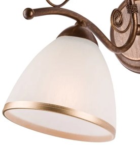 Brilagi - LED Fali lámpa ANTICO 1xE27/60W/230V bronz patina