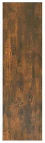 füstös tölgyszínű könyvszekrény/térelválasztó 100x30x103 cm