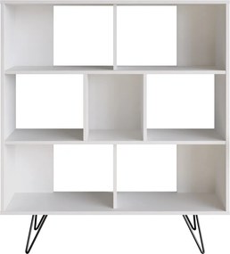 Mistico könyvespolc, fehér, 120 cm
