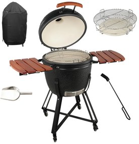 RCK Kamado SE Premium Line Grillező 23,5&quot;/60 cm matt fekete - készlet 16699