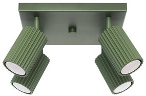 Zöld spotlámpa 25x25 cm Gleam – Sollux