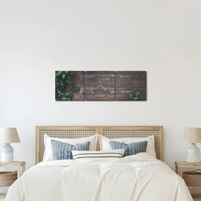 Kép - Borostyán (órával) (90x30 cm)