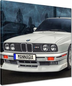 Vászonkép 50x50 Bmw M3 E30 Hármas 3er