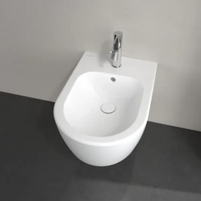 Villeroy & Boch 54050001 - Falra szerelhető bidé AVENTO kerámia/fehér