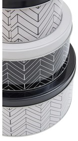 Élelmiszertartó fém doboz szett 3 db-os Urban – Premier Housewares