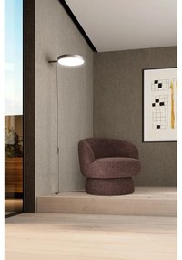 Lila-barna forgó fotel Dali – MOME