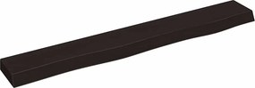vidaXL sötétbarna kezelt tömör tölgyfa fali polc 80x10x4 cm