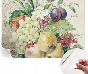 Fotótapéta Fali tapéta Hálószobába és Nappaliba Virágok és gyümölcsök 312x219 cm