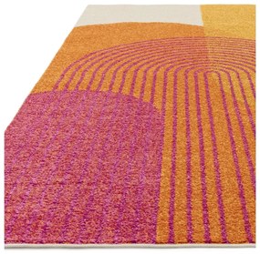 Sárga-narancssárga szőnyeg 200x290 cm Muse Orange Retro – Asiatic Carpets