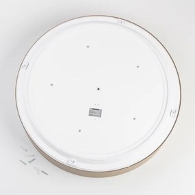 Brilagi - Fürdőszobai mennyezeti lámpatest POOL 5xE27/15W/230V átmérő 60 cm IP54 bézs