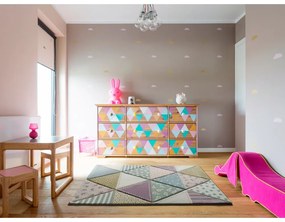 Kinder Triangles gyerek szőnyeg, 120 x 170 cm - Universal