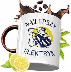 Bordó Bögre Villanyszerelőnek Születésnapi Ajándék fényképes nyomtatással