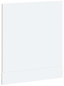 vidaXL mosogatógép panel Porto magasfényű fehér 60x1,5x67 cm gépi fa