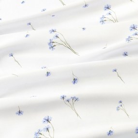 Goldea díszpárnahuzat - kék búzavirág 40 x 40 cm