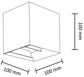 Kültéri fali lámpa KIOTO 1xG9/5W/230V IP44 fekete