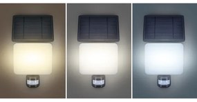 Solight WO785 - LED napelemes reflektor érzékelővel LED/11W/3,7V 4400mAh IP54