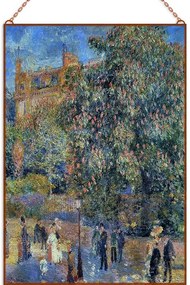 Renoir-Place Saint Georges üvegkép, falikép