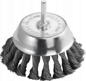 Fejkefe csavart huzal szárral 80mm Vorstahl