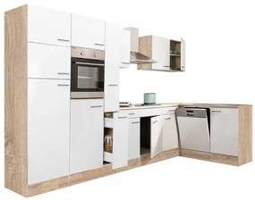 Yorki 370 sarok konyhabútor felülfagyasztós hűtős kivitelben