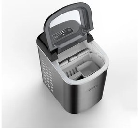 Guzzanti GZ125 - Jégkészítő 140W/230V rozsdamentes acél/fekete