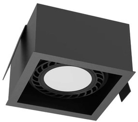 Brosline 3272 - CAGE beépíthető mennyezeti lámpatest 1xGU10/18W/230V fekete