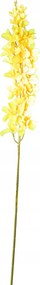 Orchidea Hosszú Ág Sárga 107cm művirág nád kompozíció