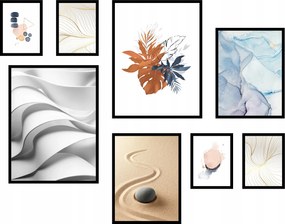 Szett 8db-os poszter kép étkezőbe