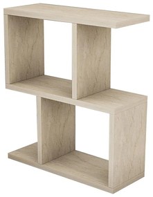 CROS oldalsó asztal, márvány dekor, bézs