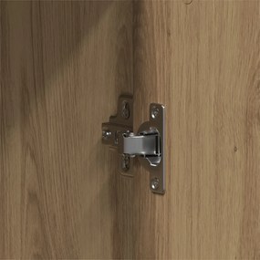 3 darabos fürdőszoba bútor szett - Kézműves tölgyfa, műszaki fa