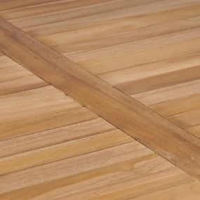 5 részes kültéri tömör tíkfa étkezőgarnitúra