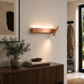 BRILAGI -LED fali spotlámpa ARLIX LED/3W/230V + LED/7W bronzszínű CRI 90