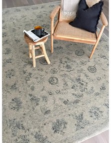 Bézs gyapjú szőnyeg 133x190 cm Calisia Vintage Flora – Agnella