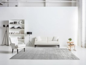 Bergamo szürke shaggy szőnyeg 240x330 cm