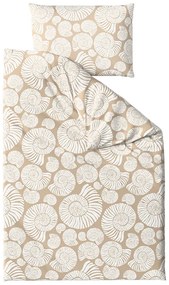 Mikroszálas ágyneműhuzat SNAIL SHELL barna Ágyneműhuzat mérete: 2 db 70 x 90 cm | 200 x 220 cm