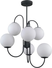 Italux GELA PND-5500-6-BK Csillár 6x5W/G9 IP20